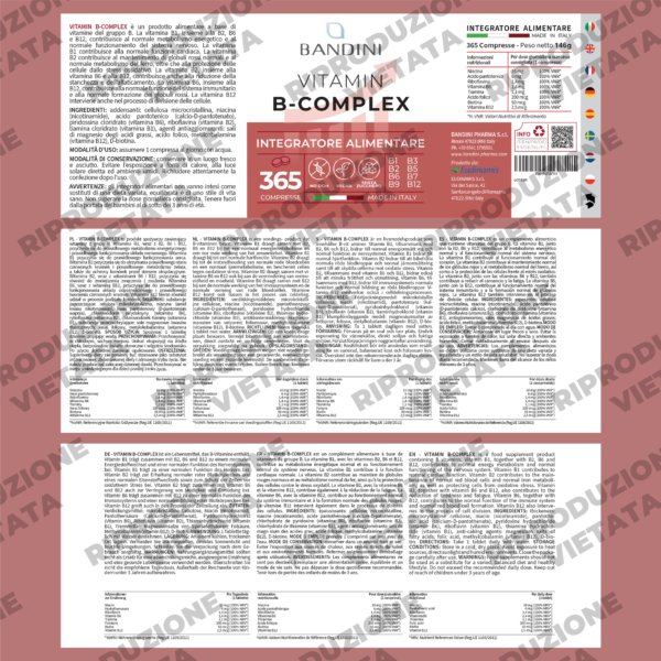Vitamina B Complex 365 Compresse.pt05