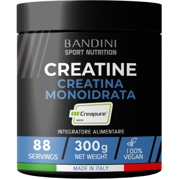 Bandini® Creatina HCL Polvere 300g | Allenamento, Sport, Palestra | Vegan