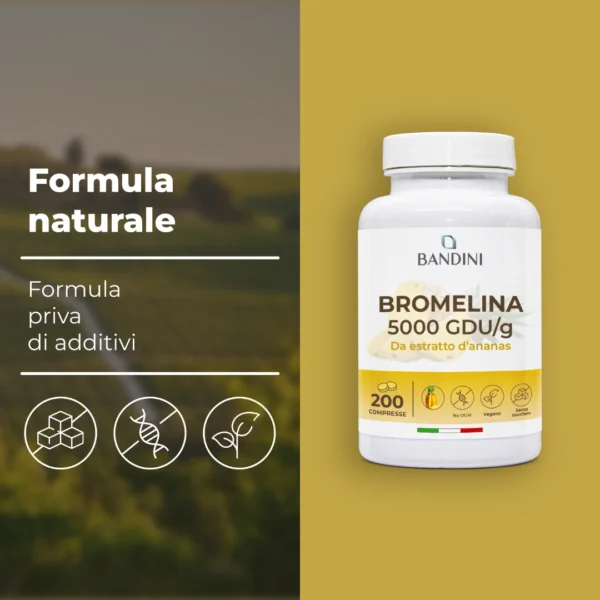 Bromelina 5000 Gdu 200 Cpr It.pt04