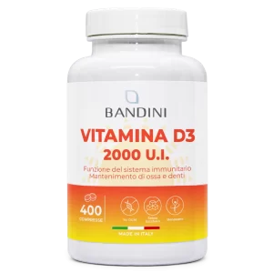 Vitamina D3 2000 UI Vitamina K2 160 Compresse Ad Alto Dosaggio
