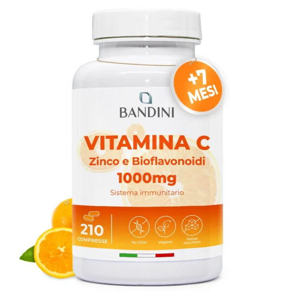 Vitamina C + Zinco + Bioflavonoidi 210 Cpr It.main