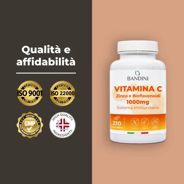 Vitamina C + Zinco + Bioflavonoidi 210 Cpr It.pt05