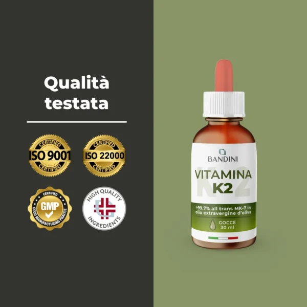 Integratore di K2 MK7 Gocce