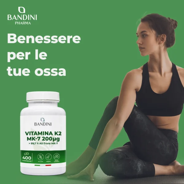 Integratore di Vitamina K2 MK7
