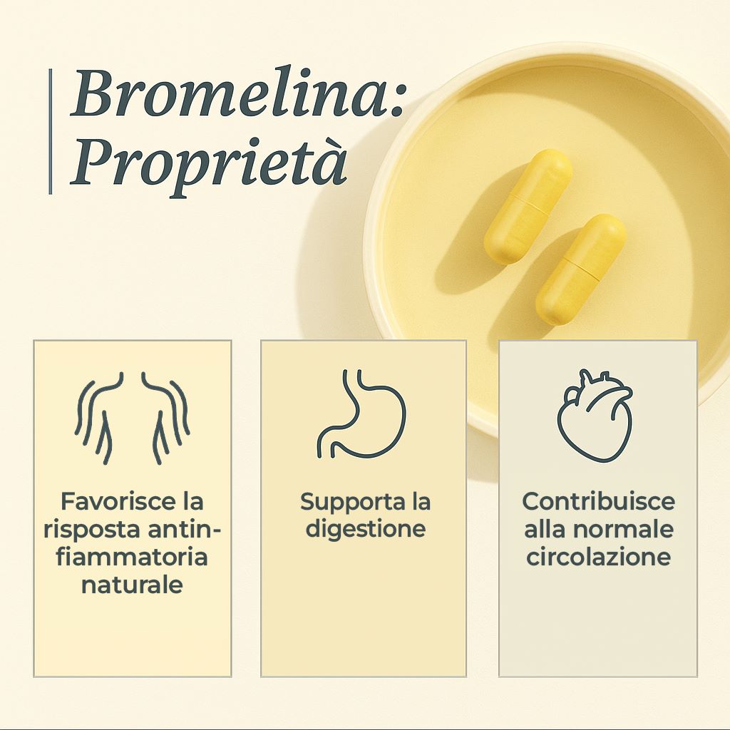 Bromelina Benefici