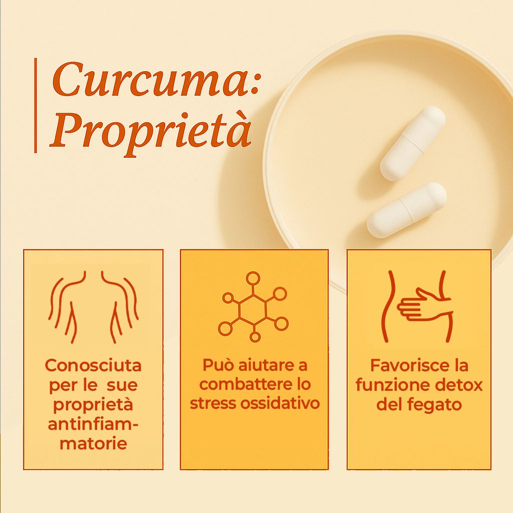 Curcuma Benefici