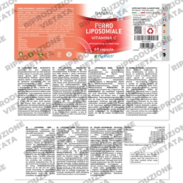 Ferro Liposomiale 60 Cps It.pt04