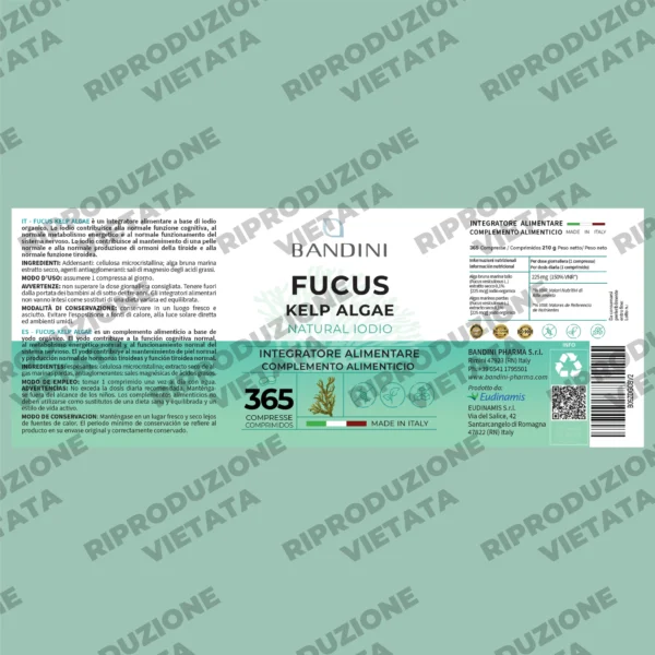 Fucus Kelp Algae 150 Mcg It.pt04