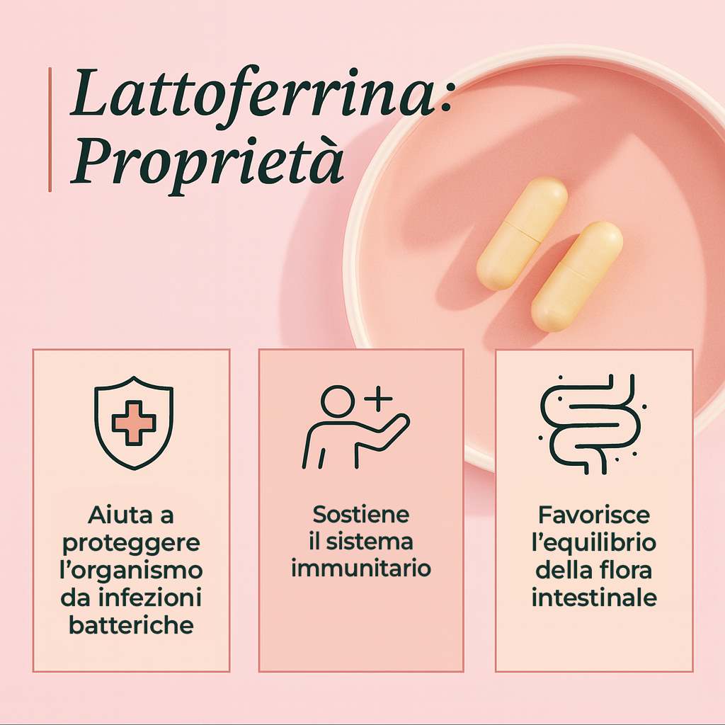 Lattoferrina Benefici