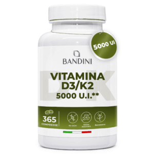 Vitamina D3 E K2 5000
