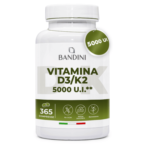 Vitamina D3 E K2 5000