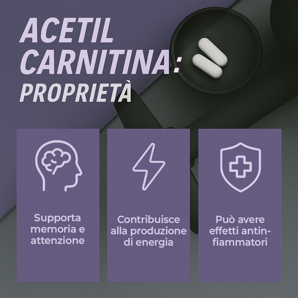 Acetil Carnitina Benefici