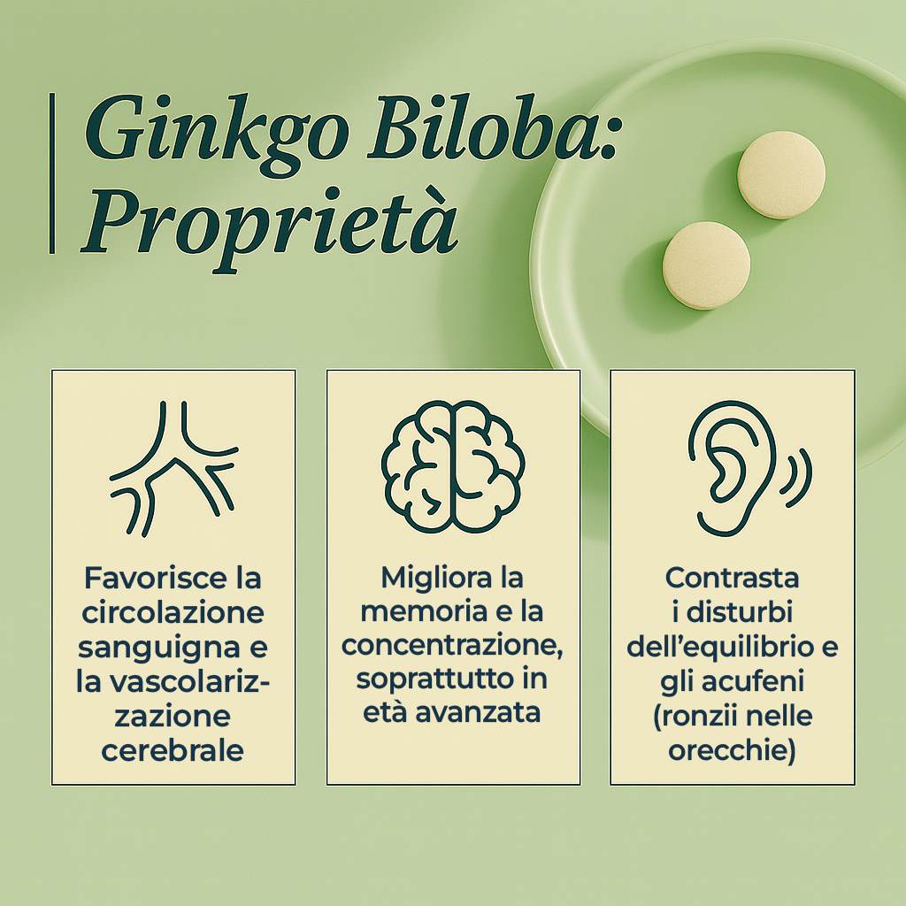 Ginkgo Biloba Benefici