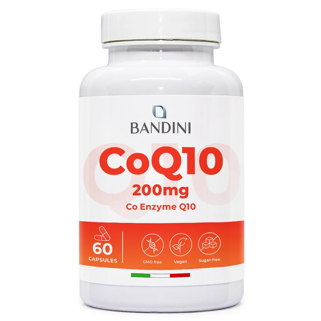 Coq10 200mg Supplement Coenzyme Q10 120 Vegan Q10 Capsules High