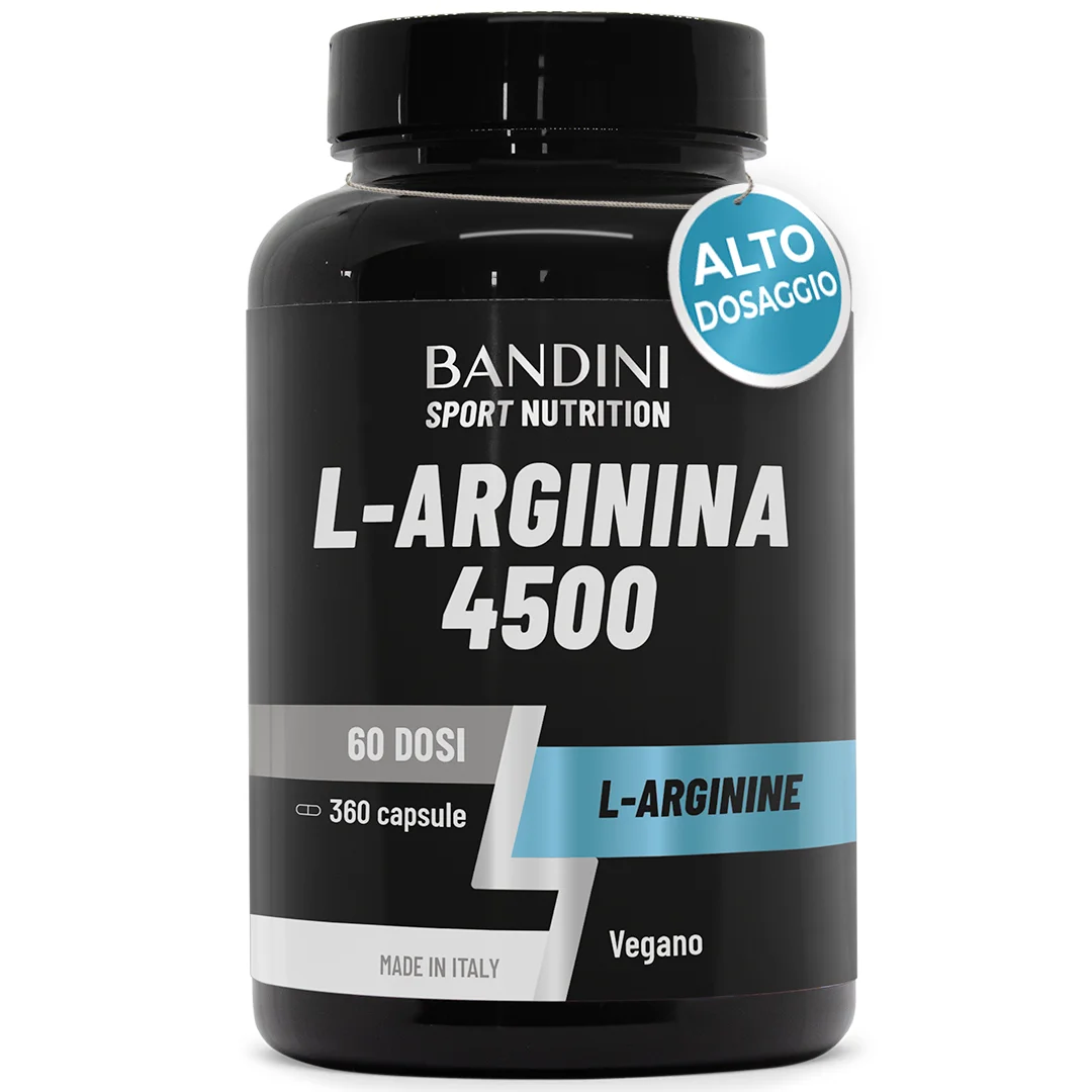 L-Arginina 4500 mg – 360 Capsule