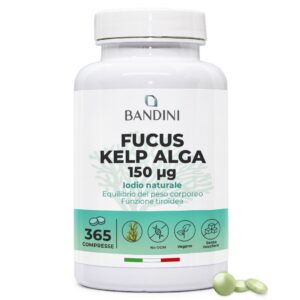 Fucus Kelp Alga 150mcg 365 Compresse
