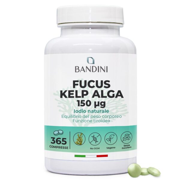 Fucus Kelp Algae 150mcg – 365 Compresse
