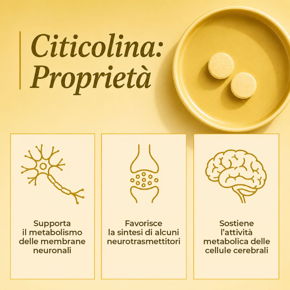 Citicolina Benefici