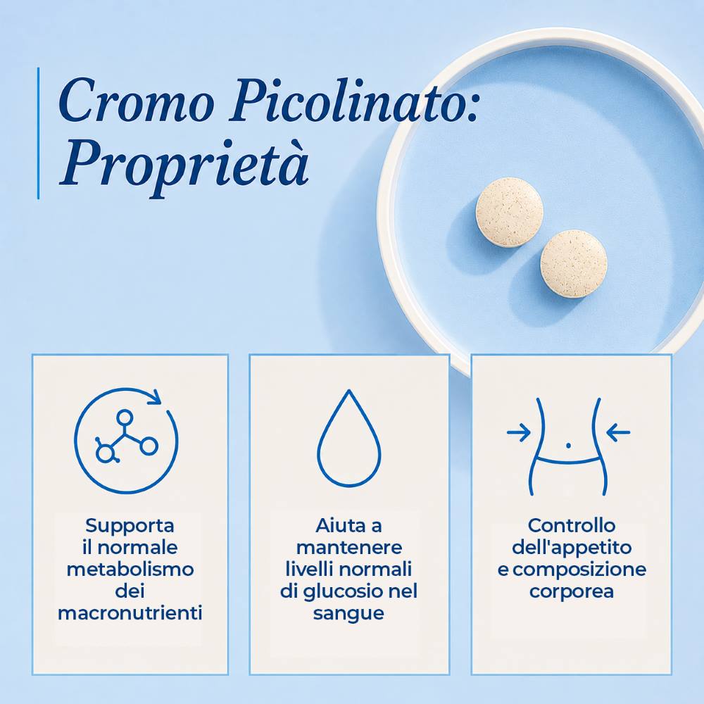 Cromo Picolinato Benefici