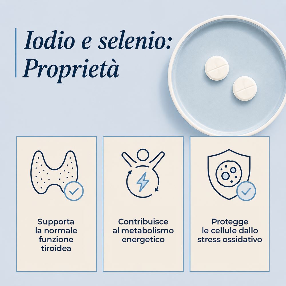 Iodio Selenio Benefici