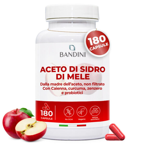 Aceto di sidro di mele 180 capsule