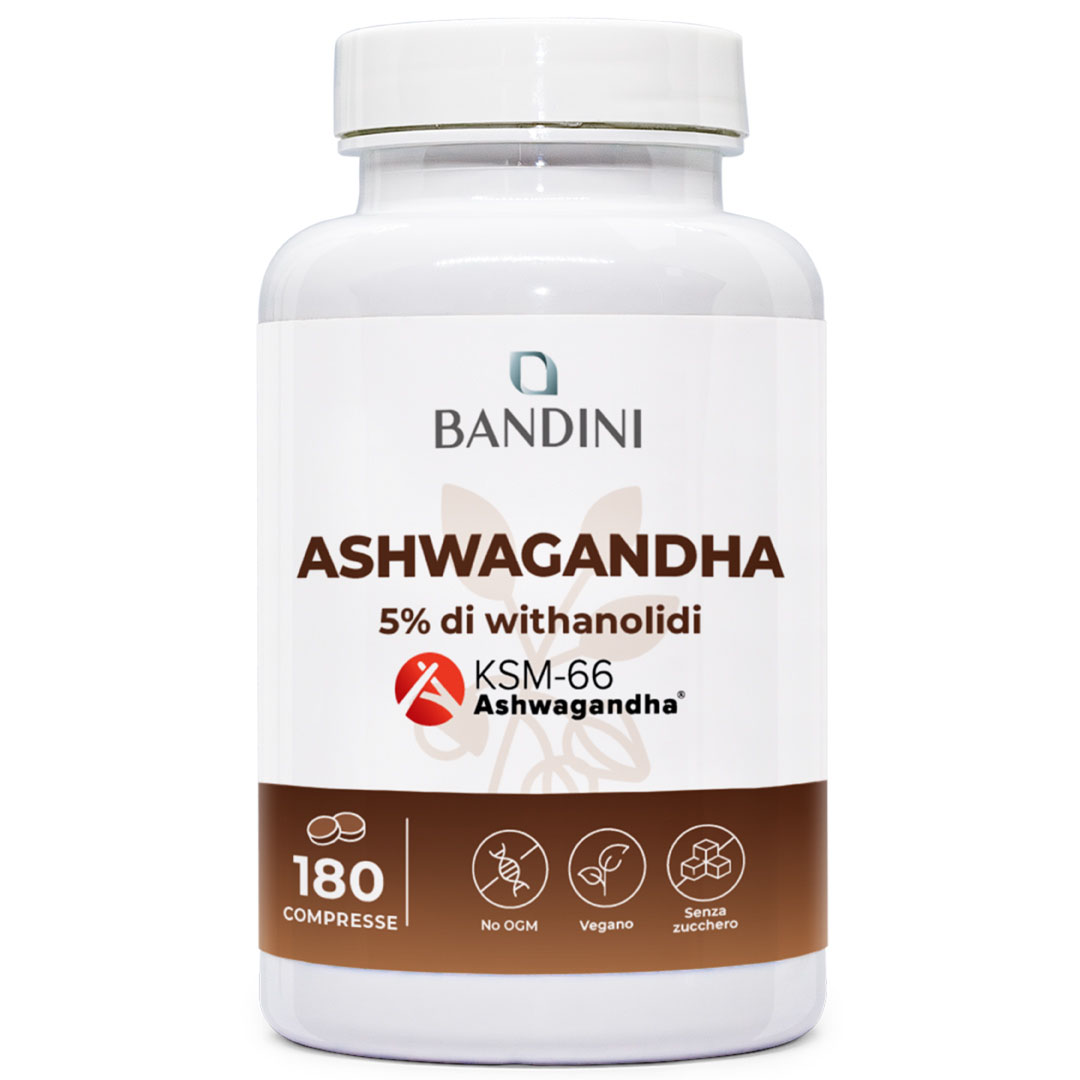 Ashwagandha 180 compresse BANDINI main
