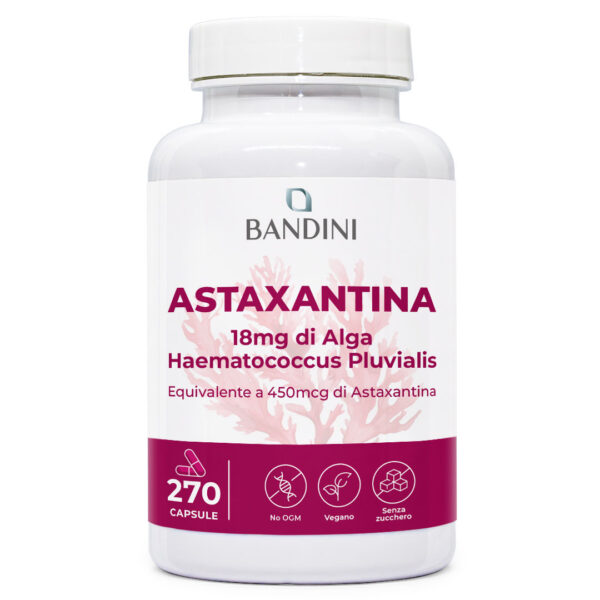 Astaxantina 18 mg (450mcg) – 270 capsule