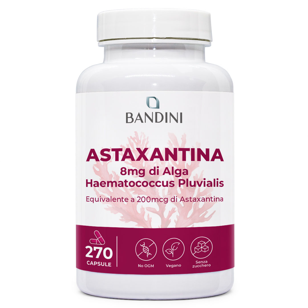 Astaxantina 8mg 270 capsule BANDINI main