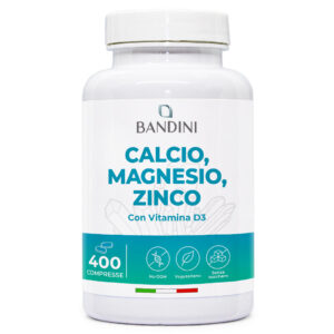 Calcio Magnesio Zinco 400 compresse BANDINI main