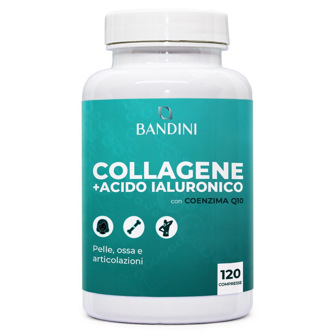 Collagene e Acido Ialuronico 120 Compresse BANDINI main