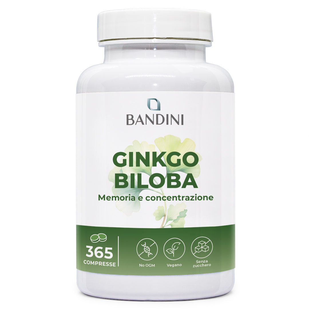 Ginkgo Biloba 365 compresse BANDINI main