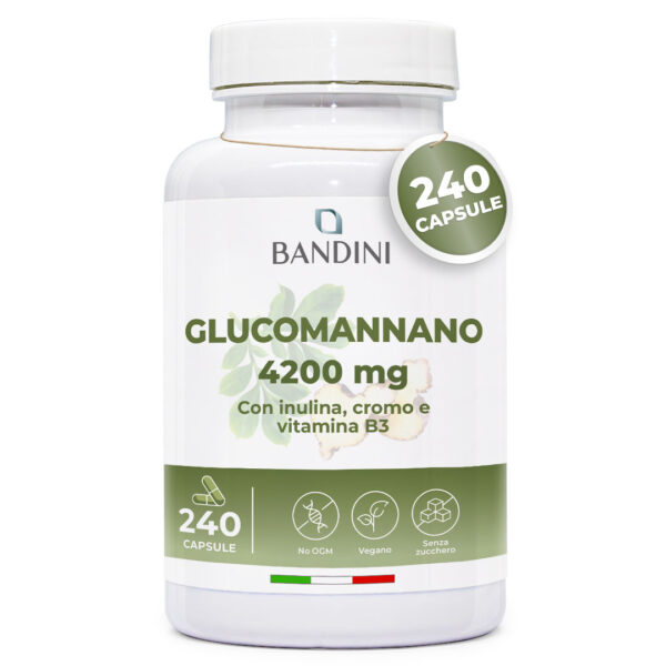 Glucomannano – 240 capsule