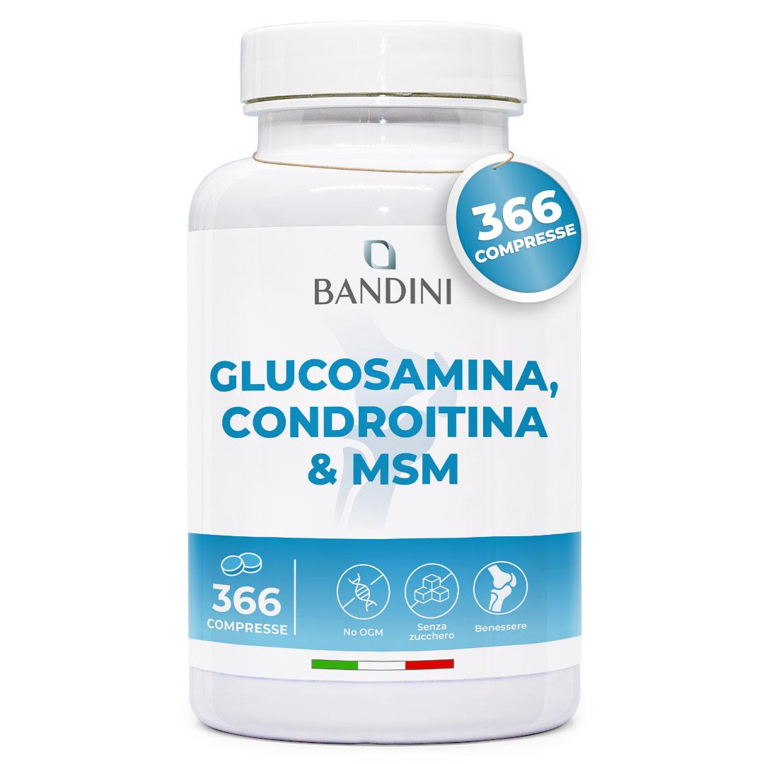 Glucosamina 366 compresse BANDINI main