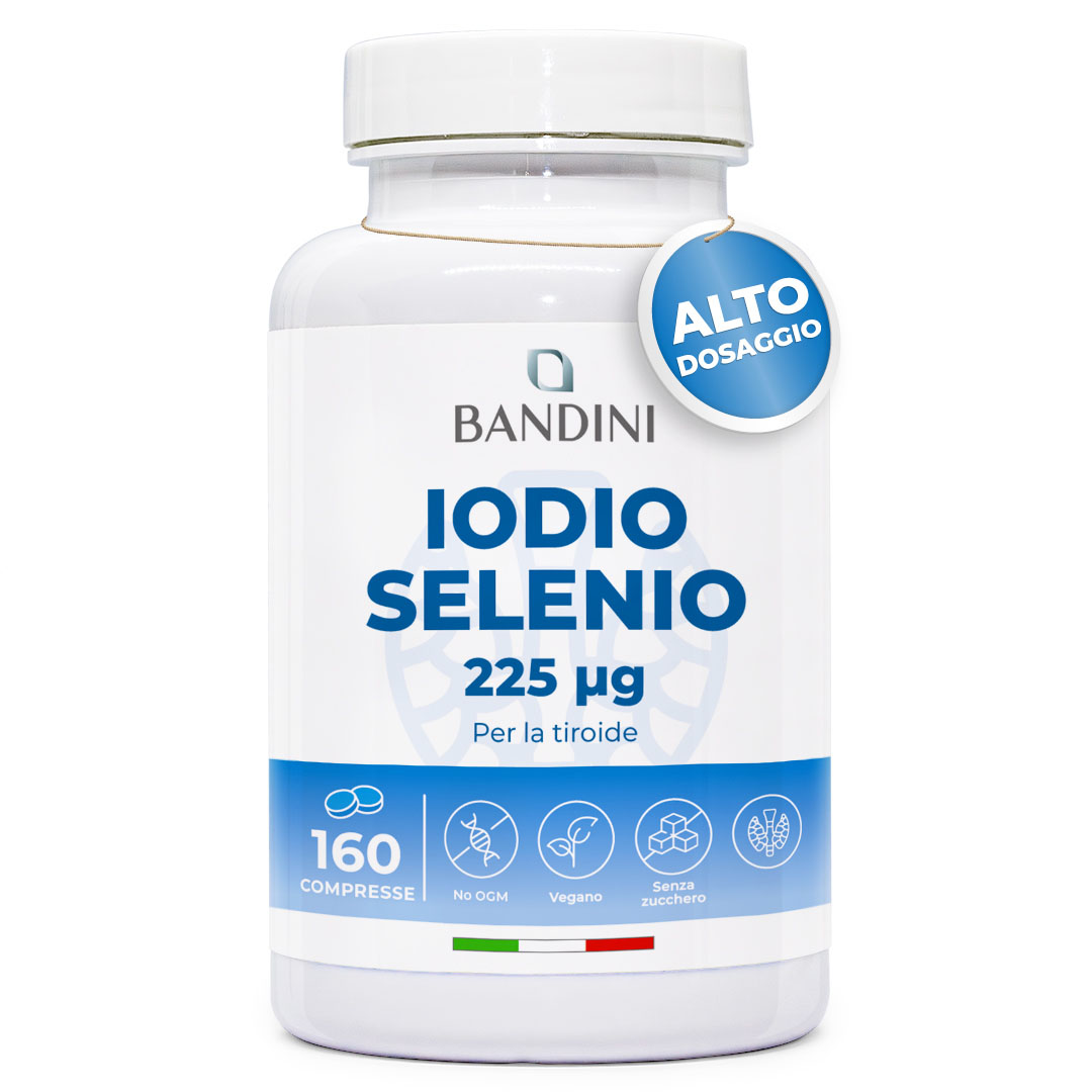 Iodio Selenio 225mcg 160 Compresse BANDINI main