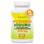 Ioduro di Potassio 400 mcg 365 compresse BANDINI main
