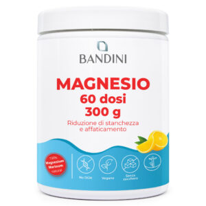 Magnesio 60 dosi polvere 300 grammi BANDINI main