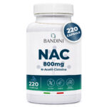 NAC N Acetil Cisteina 800mg 220 Capsule BANDINI main