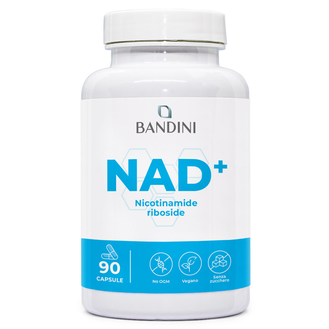 NAD Nicotinamide riboside cloruro 300mg 90 capsule BANDINI main