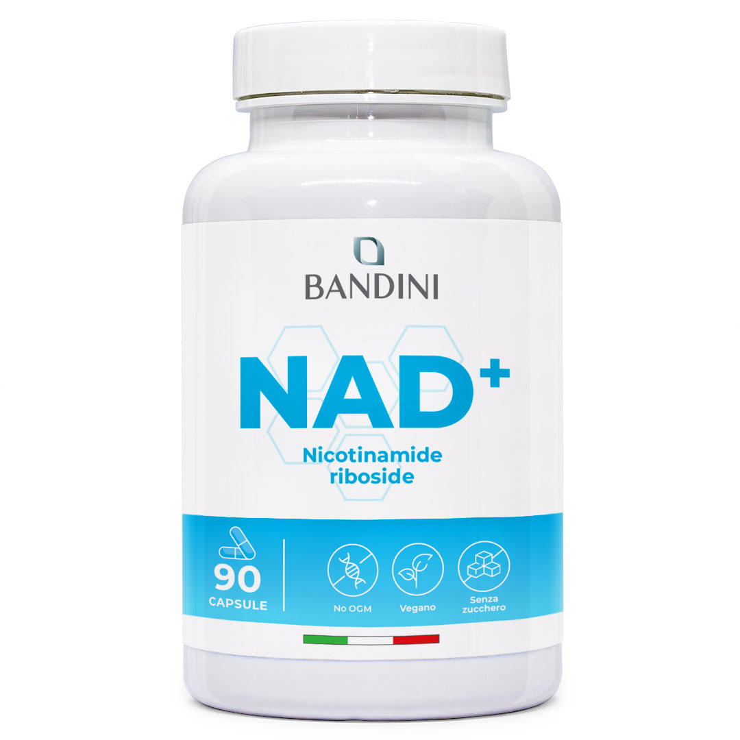 NAD Nicotinamide riboside cloruro 300mg 90 capsule BANDINI main