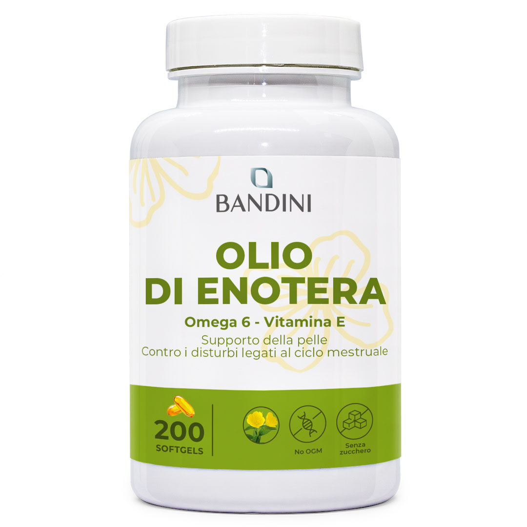Olio di Enotera 200 Softgels BANDINI main