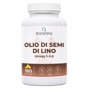 Olio di Semi di Lino 180 Softgel BANDINI main