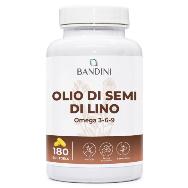 Olio di Semi di Lino – 180 Softgel