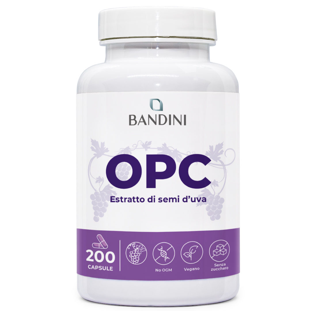 OPC Estratto di Semi d Uva 200 Capsule BANDINI main