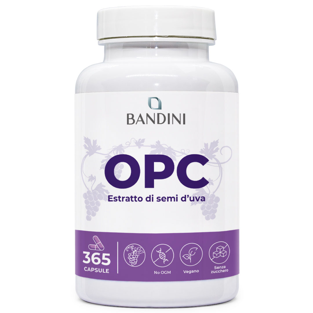 OPC Estratto di Semi d Uva 365 Capsule BANDINI main