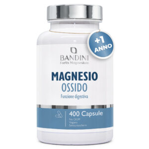 Ossido di Magnesio 400 capsule BANDINI main