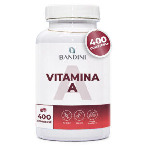 Vitamina A 4000 U I 400 compresse BANDINI main