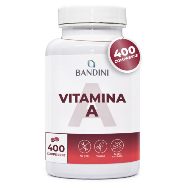 Vitamina A 4000 U.I. – 400 compresse