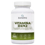 Vitamina D3 e K2 365 compresse BANDINI main