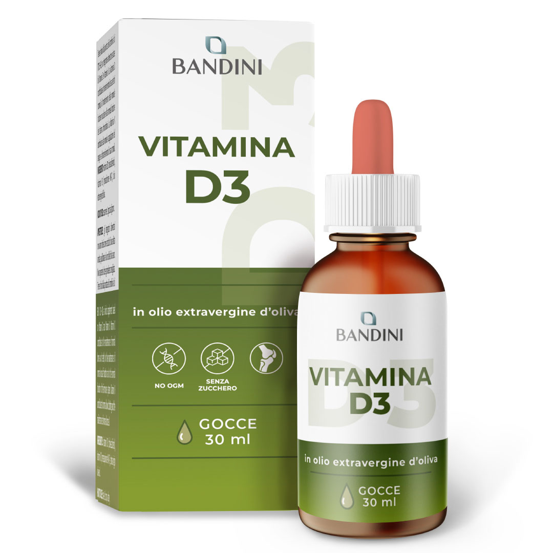 Vitamina D3 gocce 30 ml BANDINI main